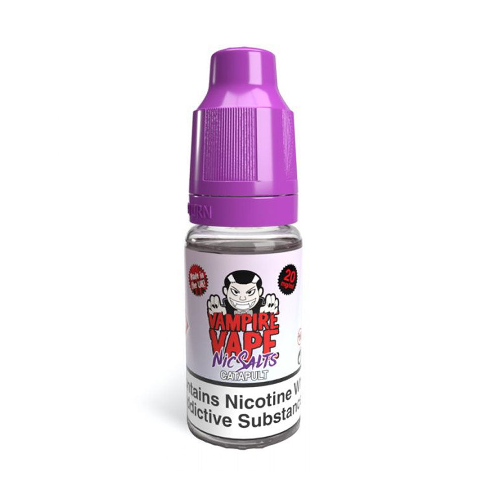 Catapult 10ml Nicotine Salt E-Liquid by Vampire Vape Salts