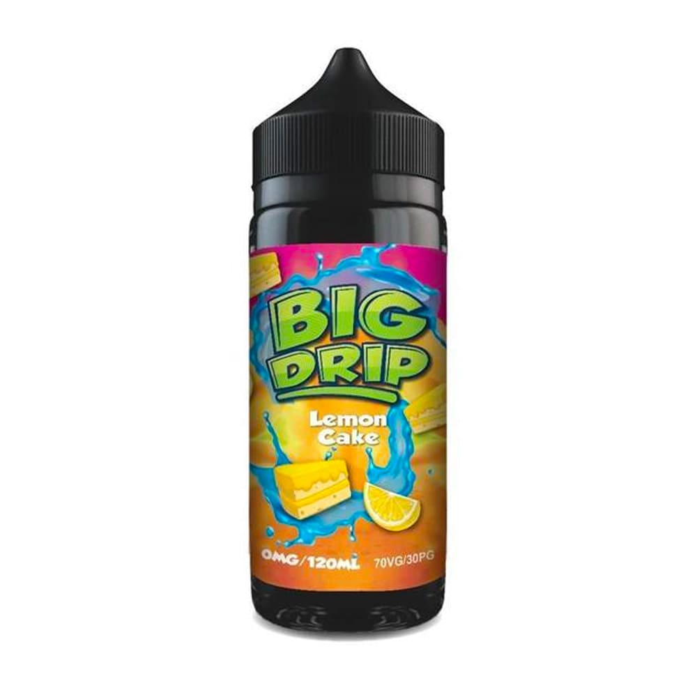 Big Drip Lemon Cake 120ml E Liquid By Doozy Vape
