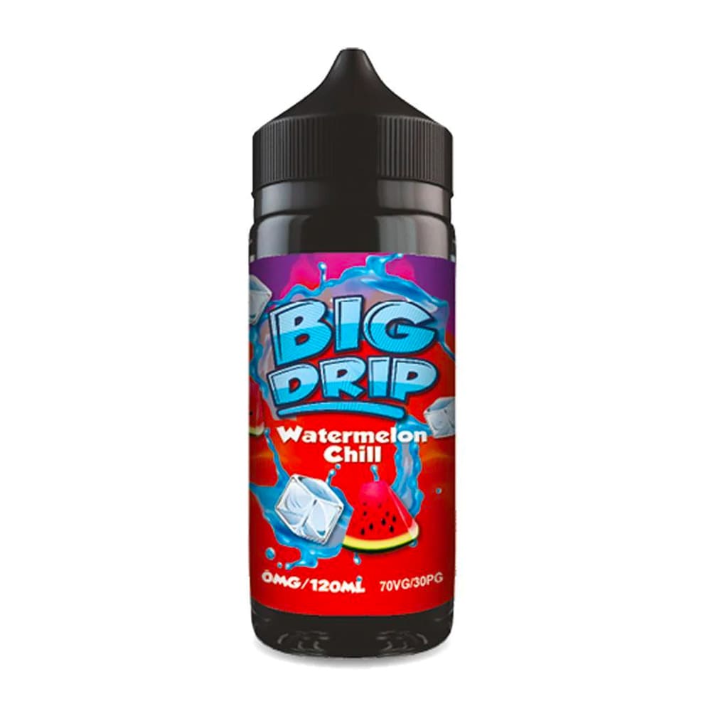 Big Drip Watermelon Chill 120ml E Liquid by Doozy Vape