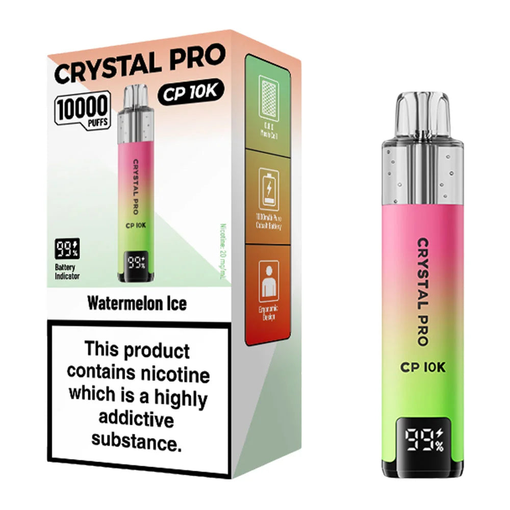 Crystal Pro CP 10K Puffs Vape Kit - Watermelon Ice