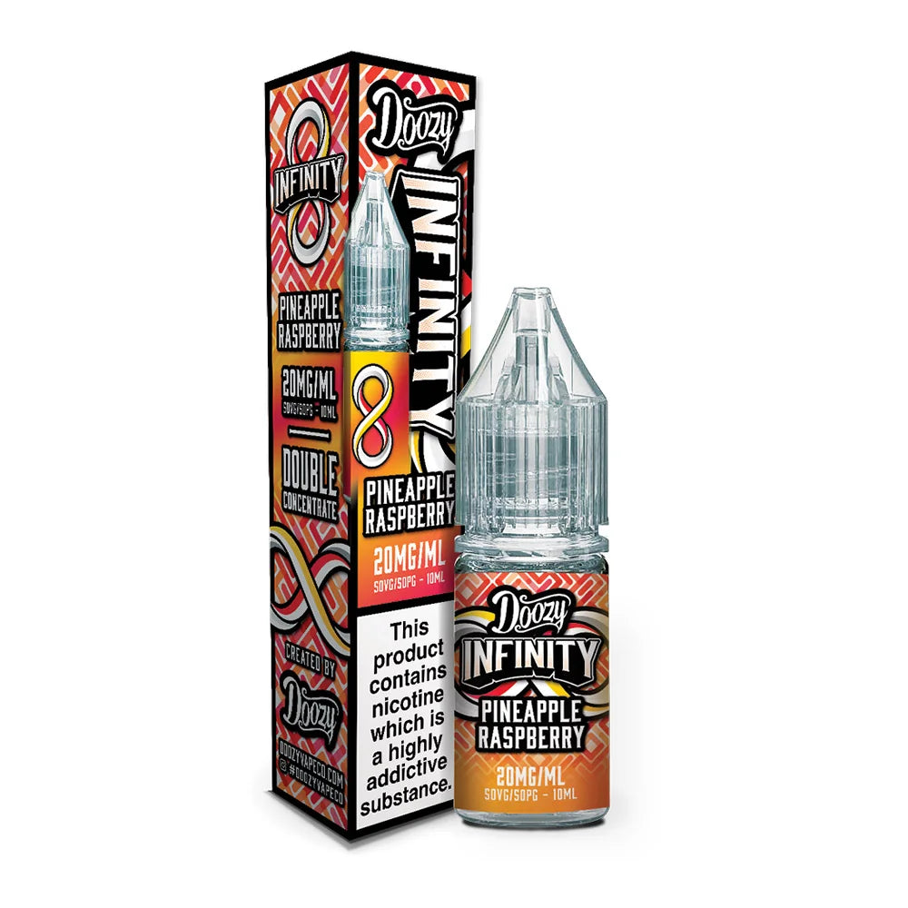 Pineapple Raspberry Doozy Infinity 10ml Nic Salt E Liquid