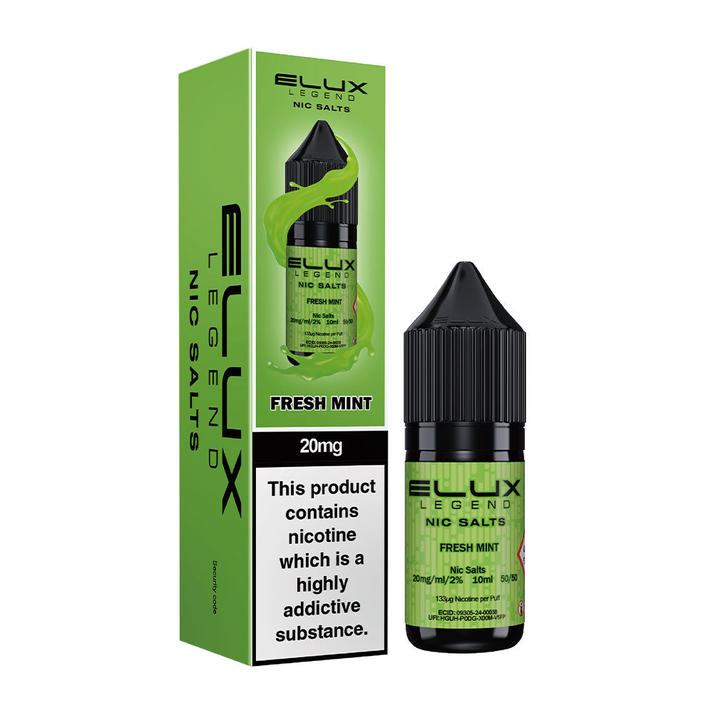 Fresh Mint Elux Legend Nic Salt 10ml