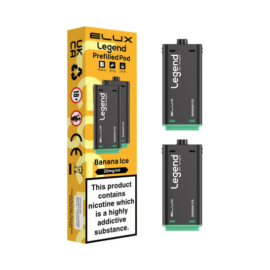 Elux Legend 1500 Prefilled Pods - Banana Ice