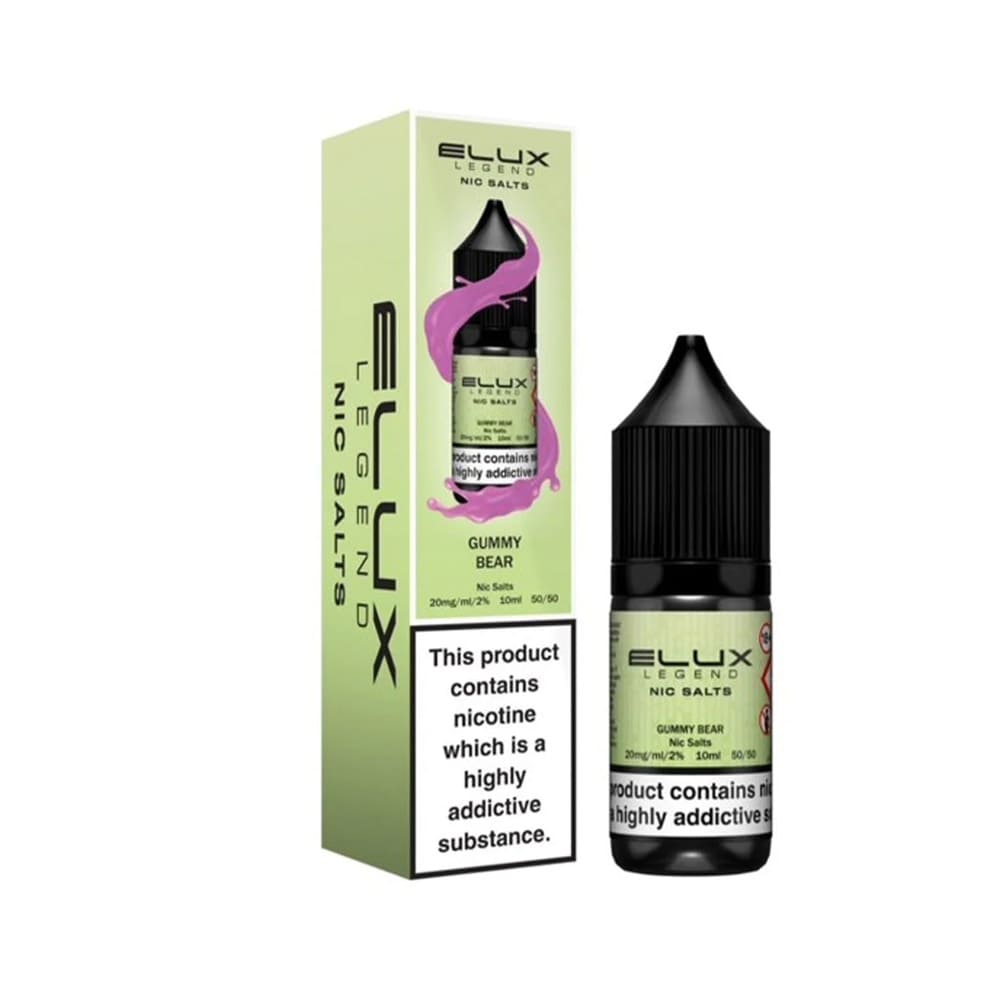 Elux Legend Nic Salt Gummy Bear 10ml
