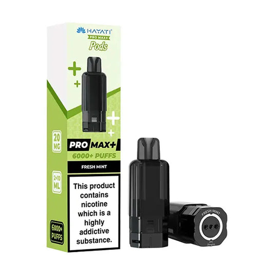 Hayati Pro Max Plus 6K Prefilled Pods - Fresh Mint