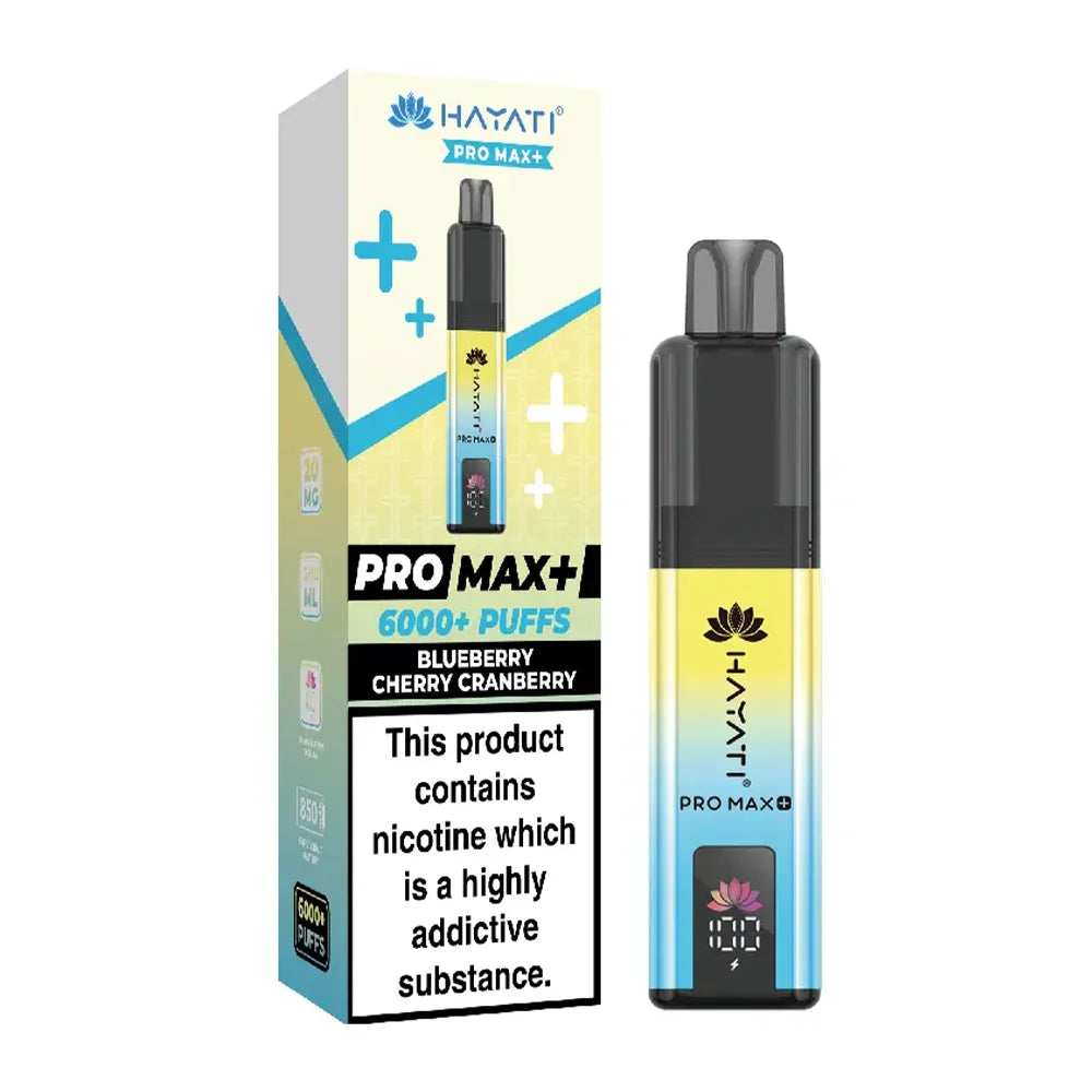 Hayati Pro Max Plus Blueberry Cherry Cranberry