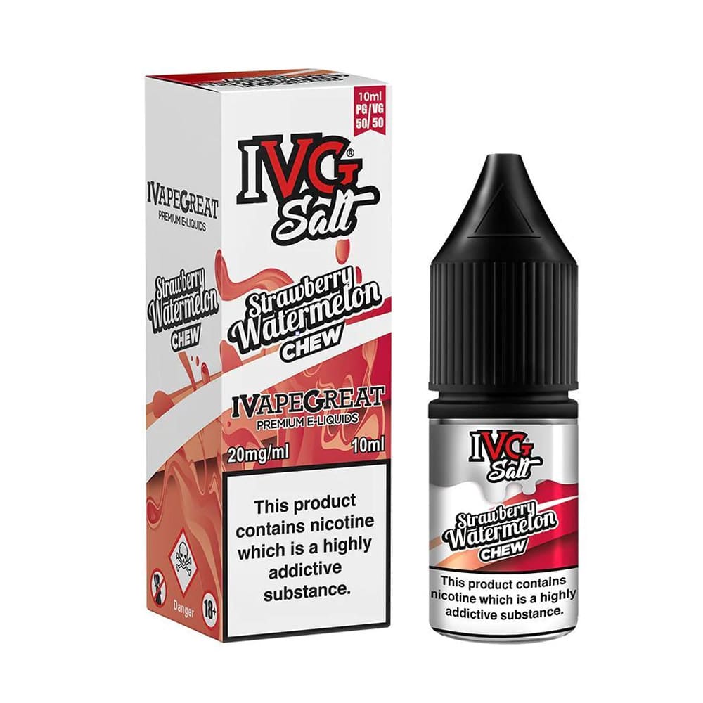 IVG 10ml Nicsalt E Liquid Strawberry Watermelons