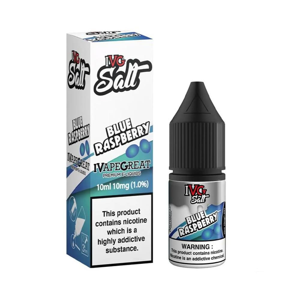 IVG Blue Raspberry 10ml Nic Salt Eliquid