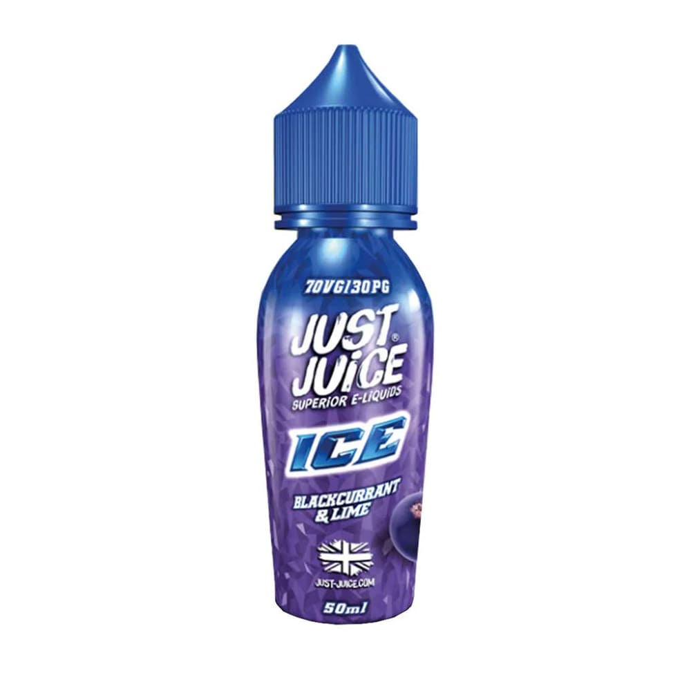 Just Juice Ice Blackcurrant & Lime 50ml Shortfill Eliquid