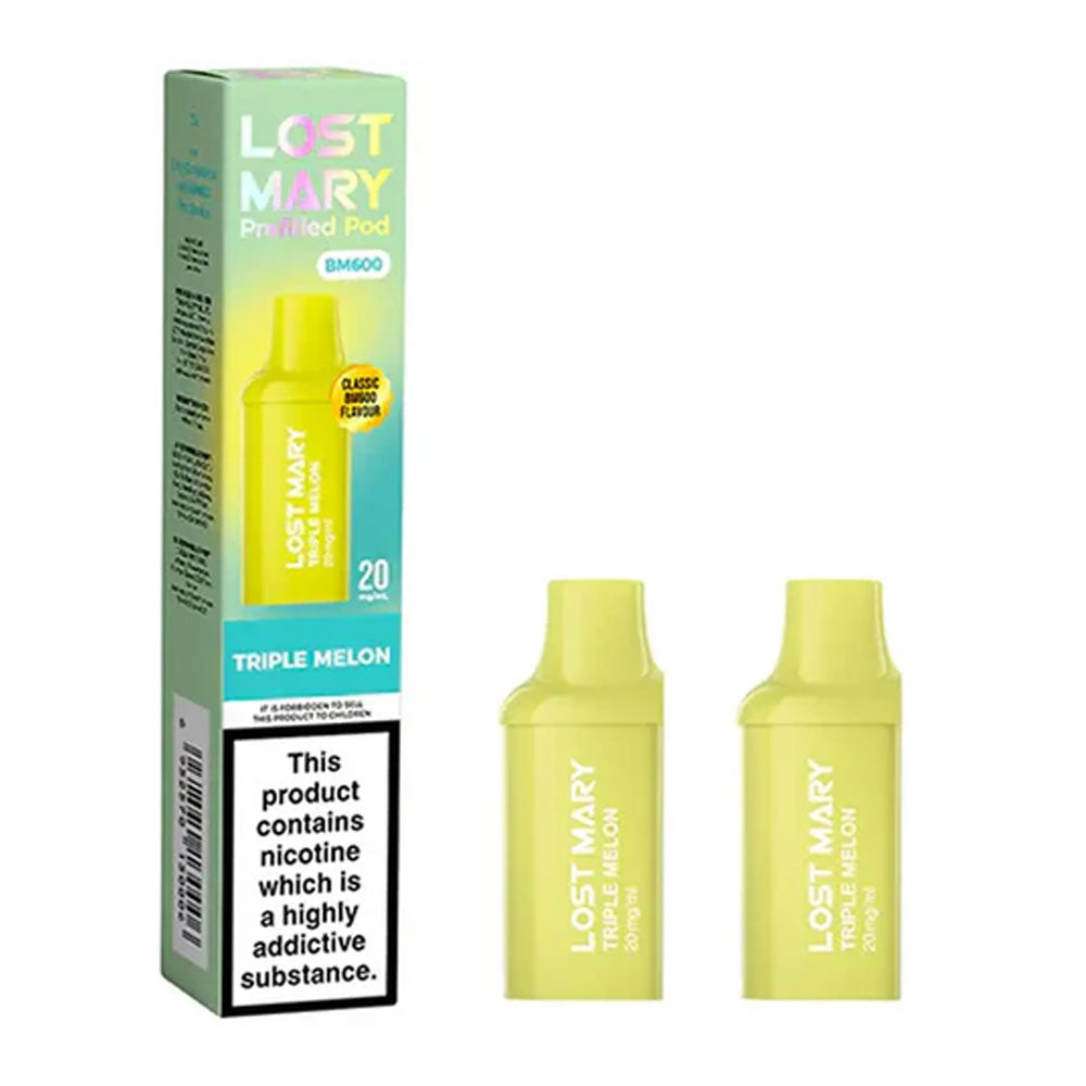 Lost Mary BM600 Prefilled Pods (Pack of 2) - Triple Melon