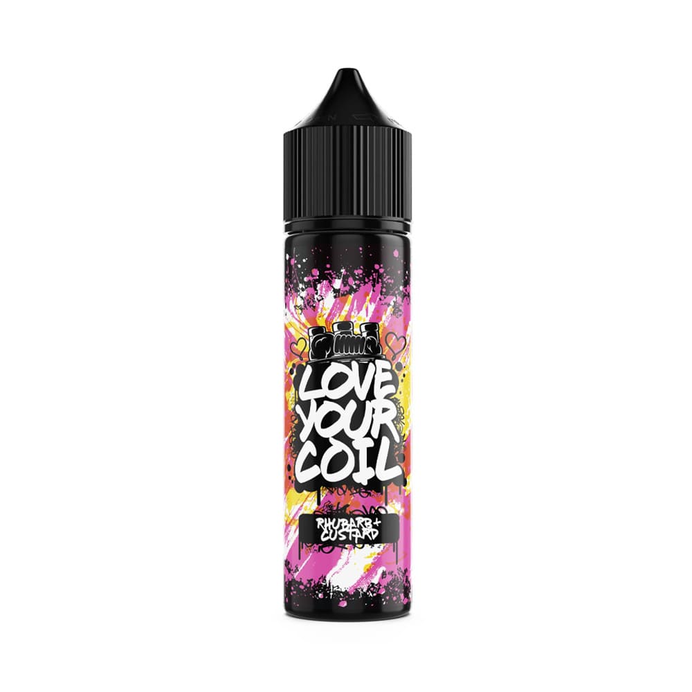 Rhubarb & Custard 50ml Shortfill E-Liquid by LYC
