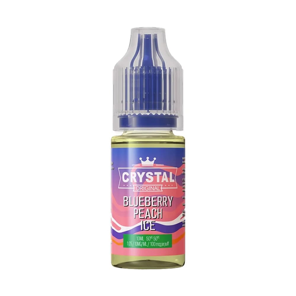 SKE Crystal Original Blueberry Peach Ice 10ml Nic Salt E Liquid