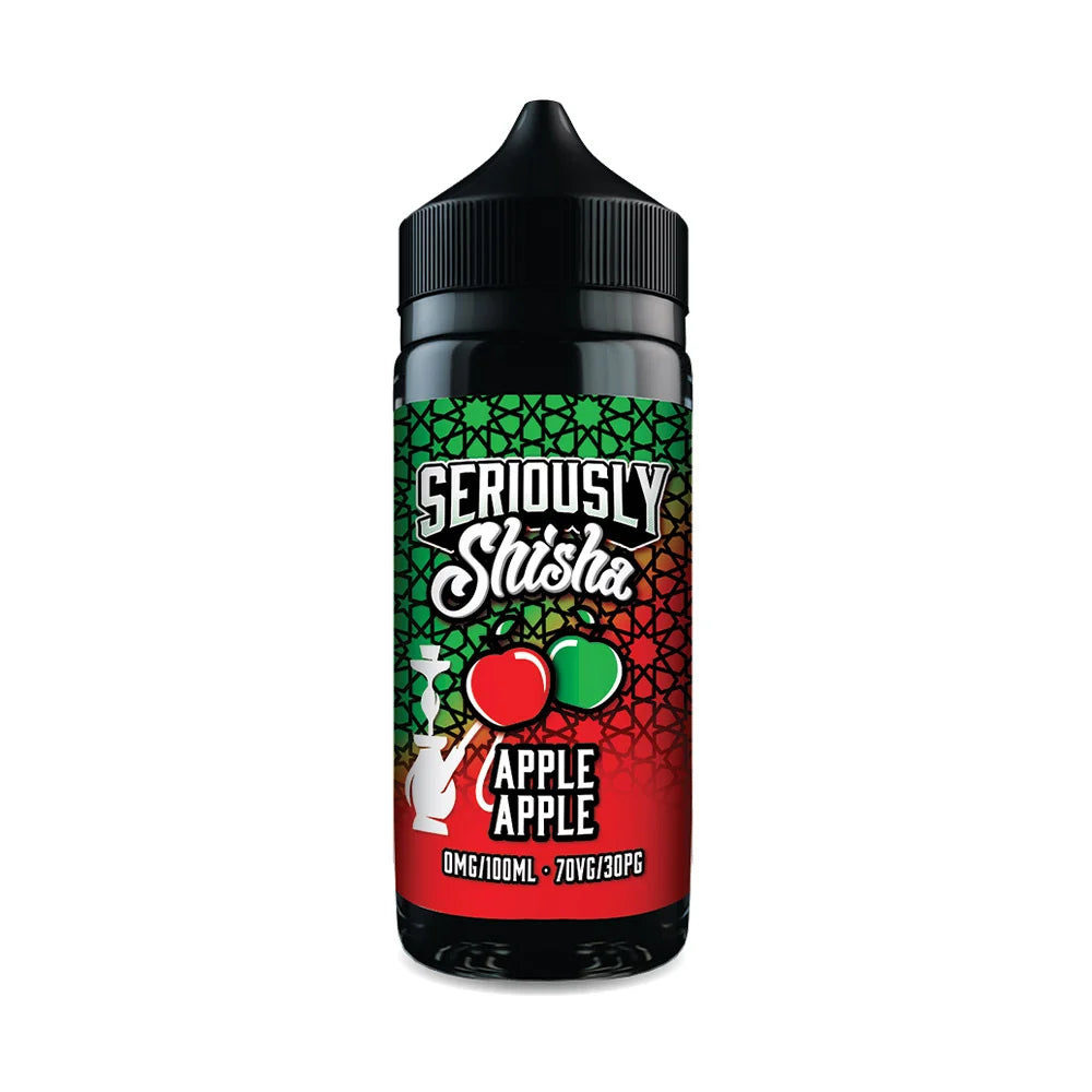 Doozy Vape Seriously Shisha 100ml Shortfill E Liquid - Apple Apple