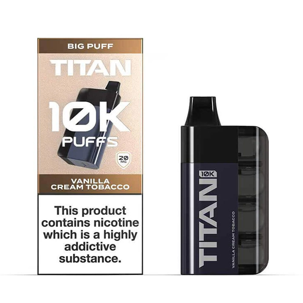 Titan 10K Rechargeable Disposable Vape