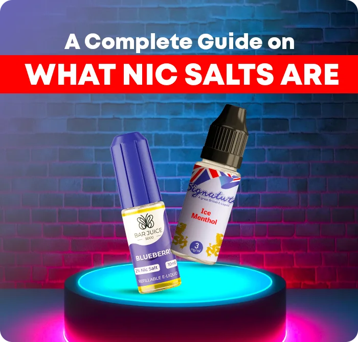 A Complete Guide On What Are Nic Salts?