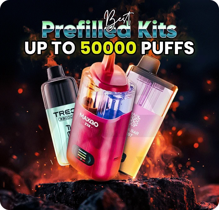 Best Prefilled Kits up to 50000 Puffs