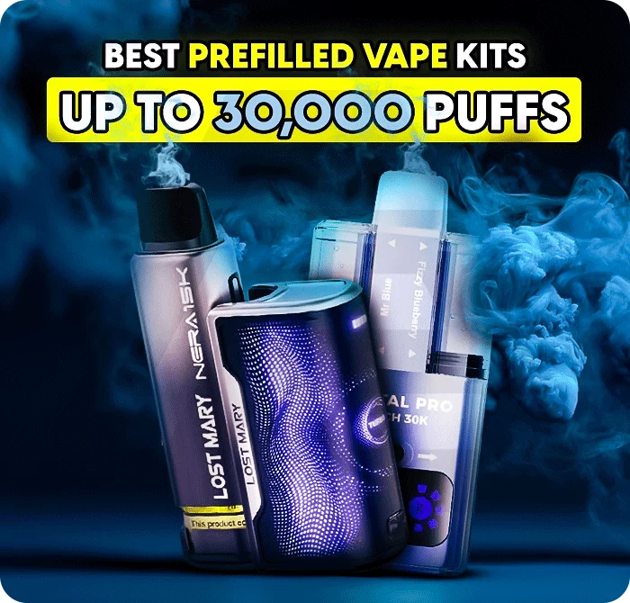 Best Prefilled Vape Kits Up to 30,000 Puffs