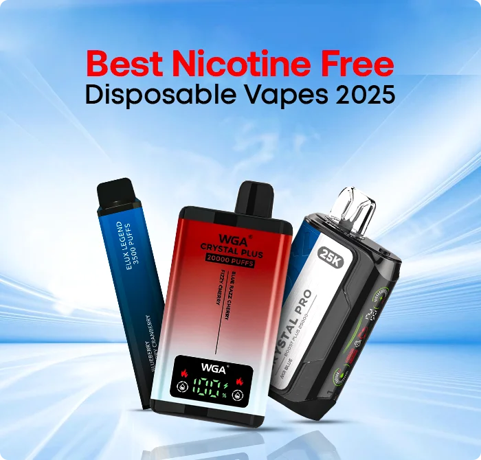 Best Nicotine Free Disposable Vapes 2025