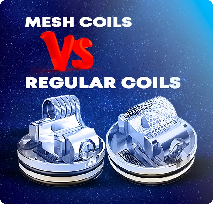 Mesh Coils vs Regular Coils: What’s the Difference?