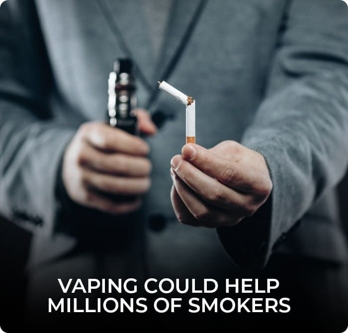 Vaping Could Help Millions of Smokers To Quit Smoking