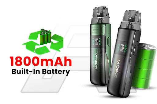 1800mAh Built In Battery