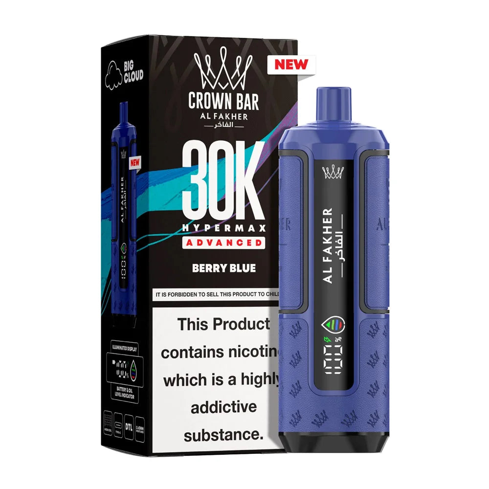 Al Fakher Hypermax 30K Prefilled Pod Kit - Berry Blue