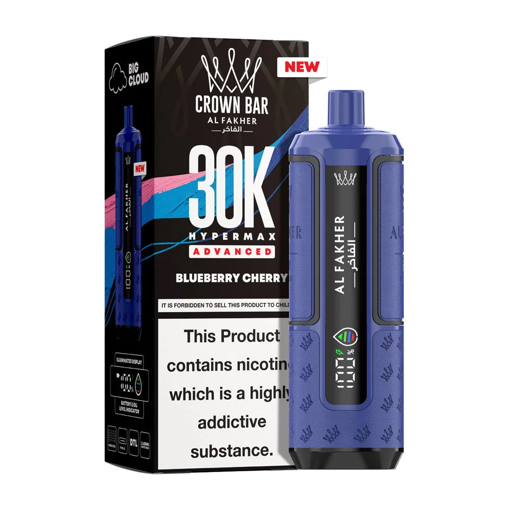 Al Fakher Hypermax 30K Prefilled Pod Kit - Blueberry Cherry