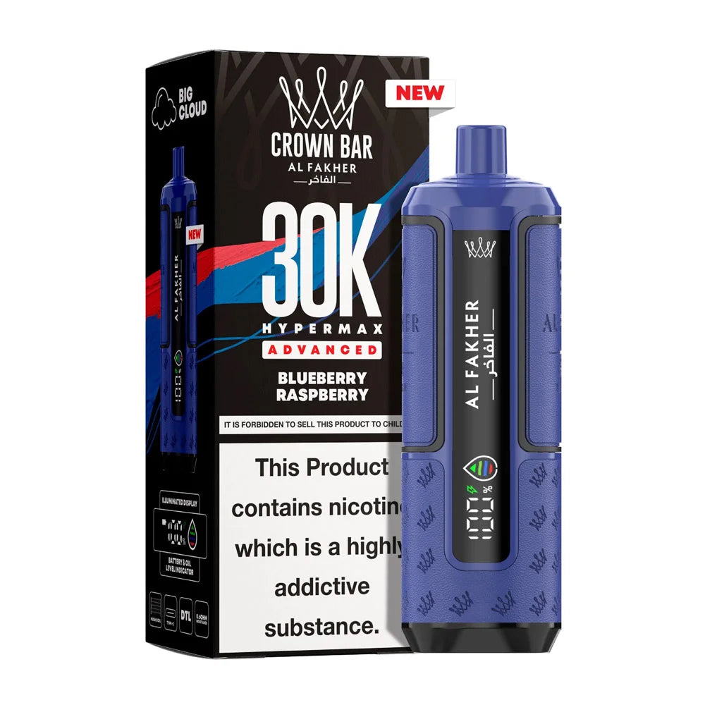 Al Fakher Hypermax 30K Prefilled Pod Kit - Blueberry Raspberry