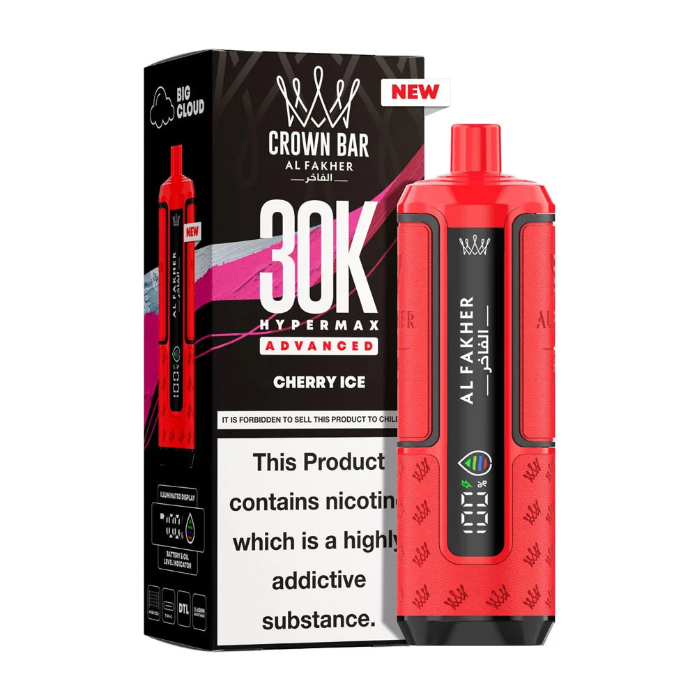 Al Fakher Hypermax 30K Prefilled Pod Kit - Cherry Ice