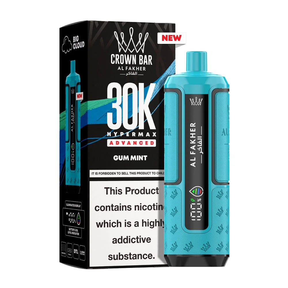 Al Fakher Hypermax 30K Prefilled Pod Kit - Gum Mint