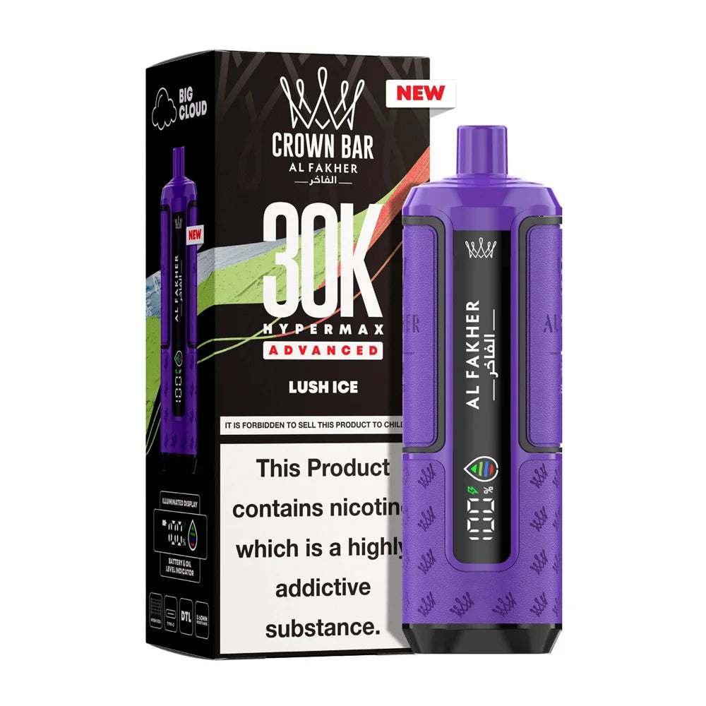 Al Fakher Hypermax 30K Prefilled Pod Kit - Lush Ice