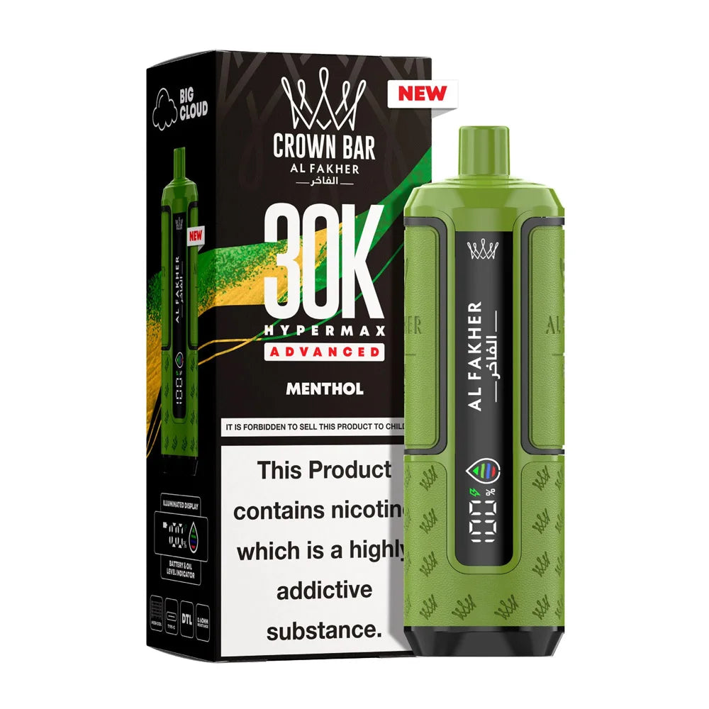 Al Fakher Hypermax 30K Prefilled Pod Kit - Menthol