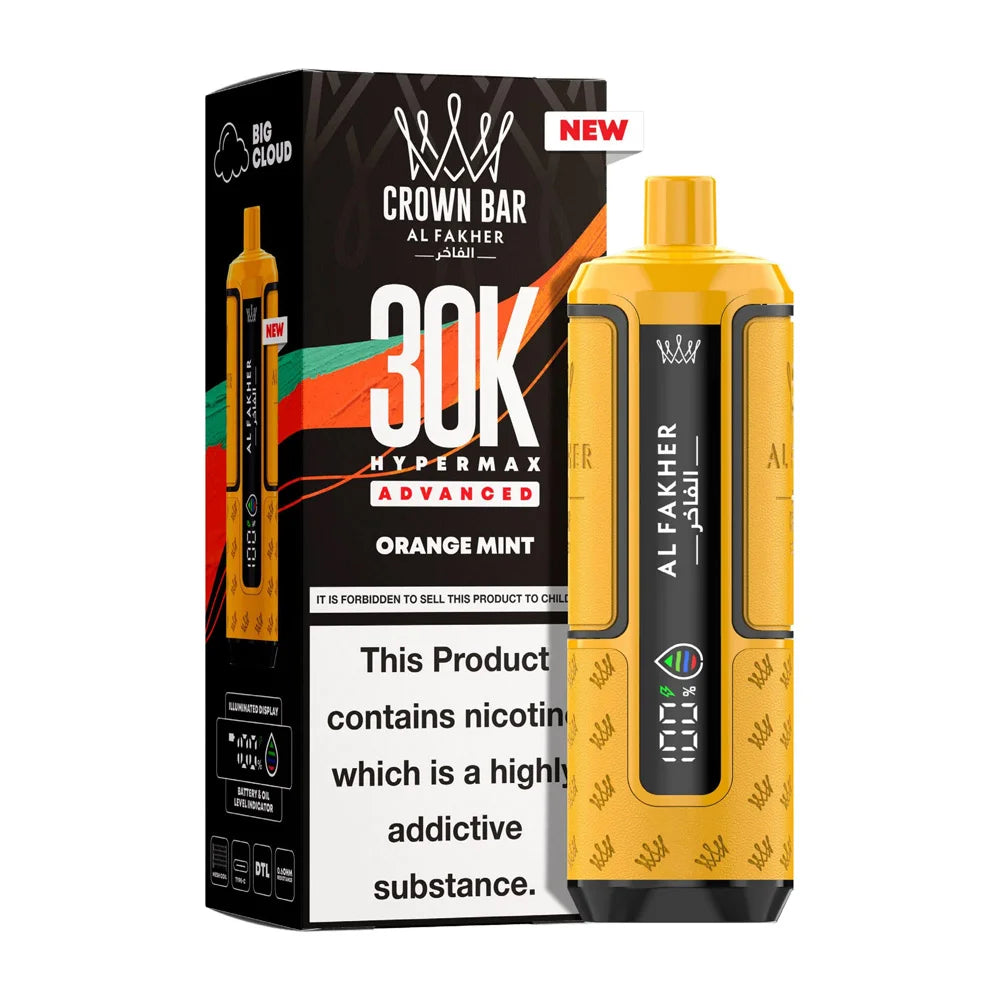 Al Fakher Hypermax 30K Prefilled Pod Kit - Orange Mint