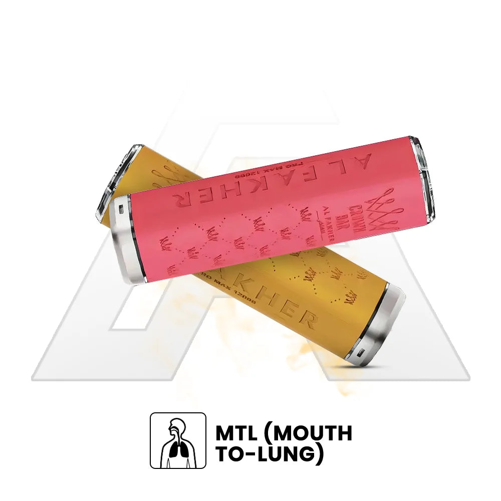 Al Fakher Crown Bar Pro Max 12K Prefilled Pod Kit MTL Vaping