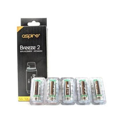 Aspire Breeze 2 Coil | 5 pack of 1.0 Ohm