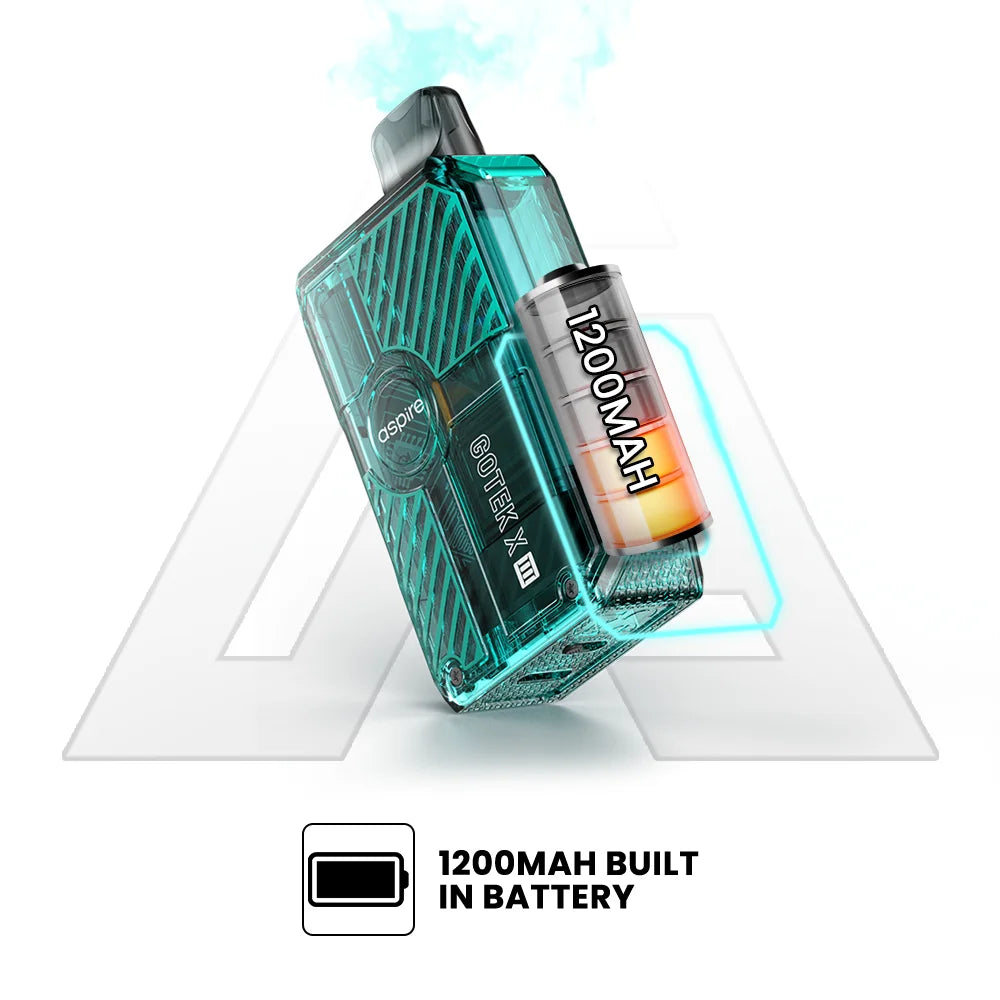Aspire Gotek X3 Pod Kit 1200mAh Built In Battery