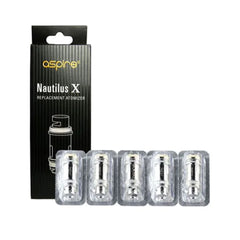 Aspire nautilus x coils | Get 5 pack in 1.5/1.8Ω