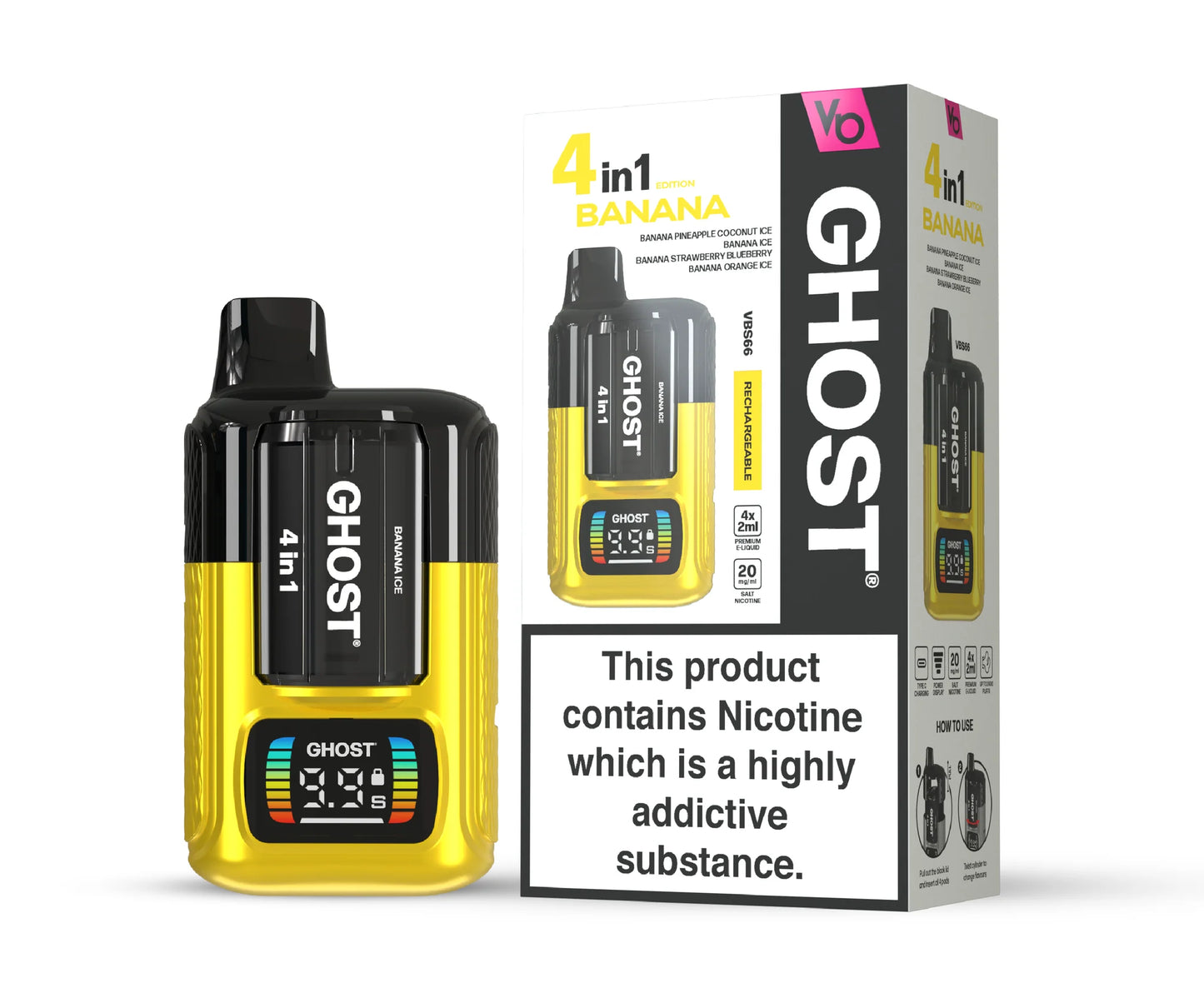 Ghost 2400 Kit by Vapes Bars