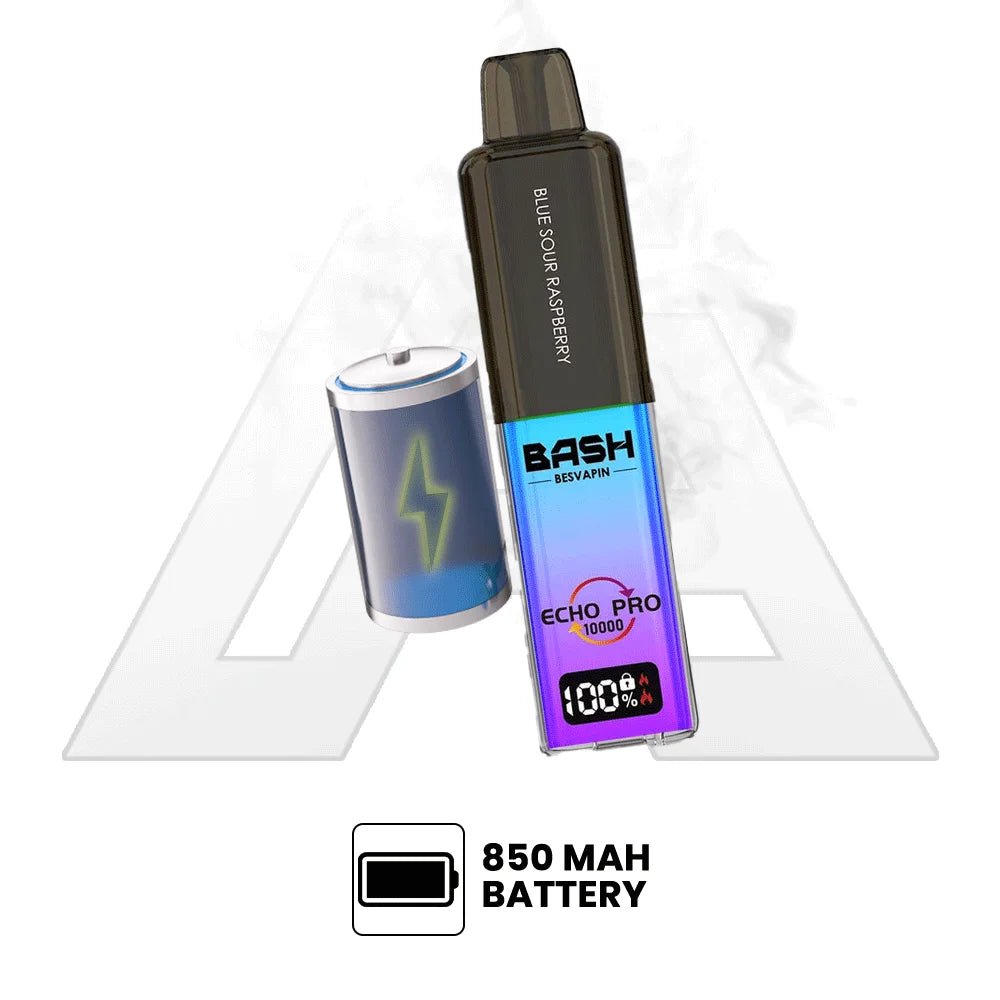 Bash Besvapin Echo Pro 10K Prefilled Pod kit Battery