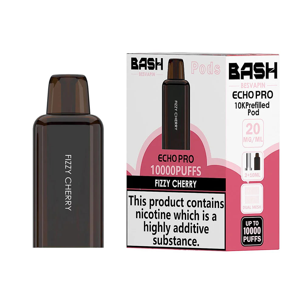 Bash Besvapin Echo Pro 10K Prefilled Pods - Fizzy Cherry