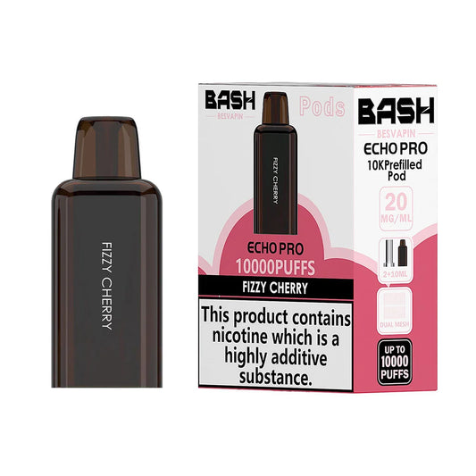 Bash Besvapin Echo Pro 10K Prefilled Pods - Fizzy Cherry