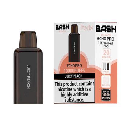 Bash Besvapin Echo Pro 10K Prefilled Pods - Juicy Peach