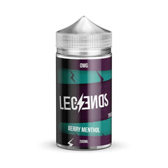 Berry Menthol 200ml Shortfill E Liquid by Legends