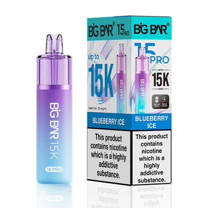 Big Bar Pro 15K Prefilled Pod Kit - Blueberry Ice