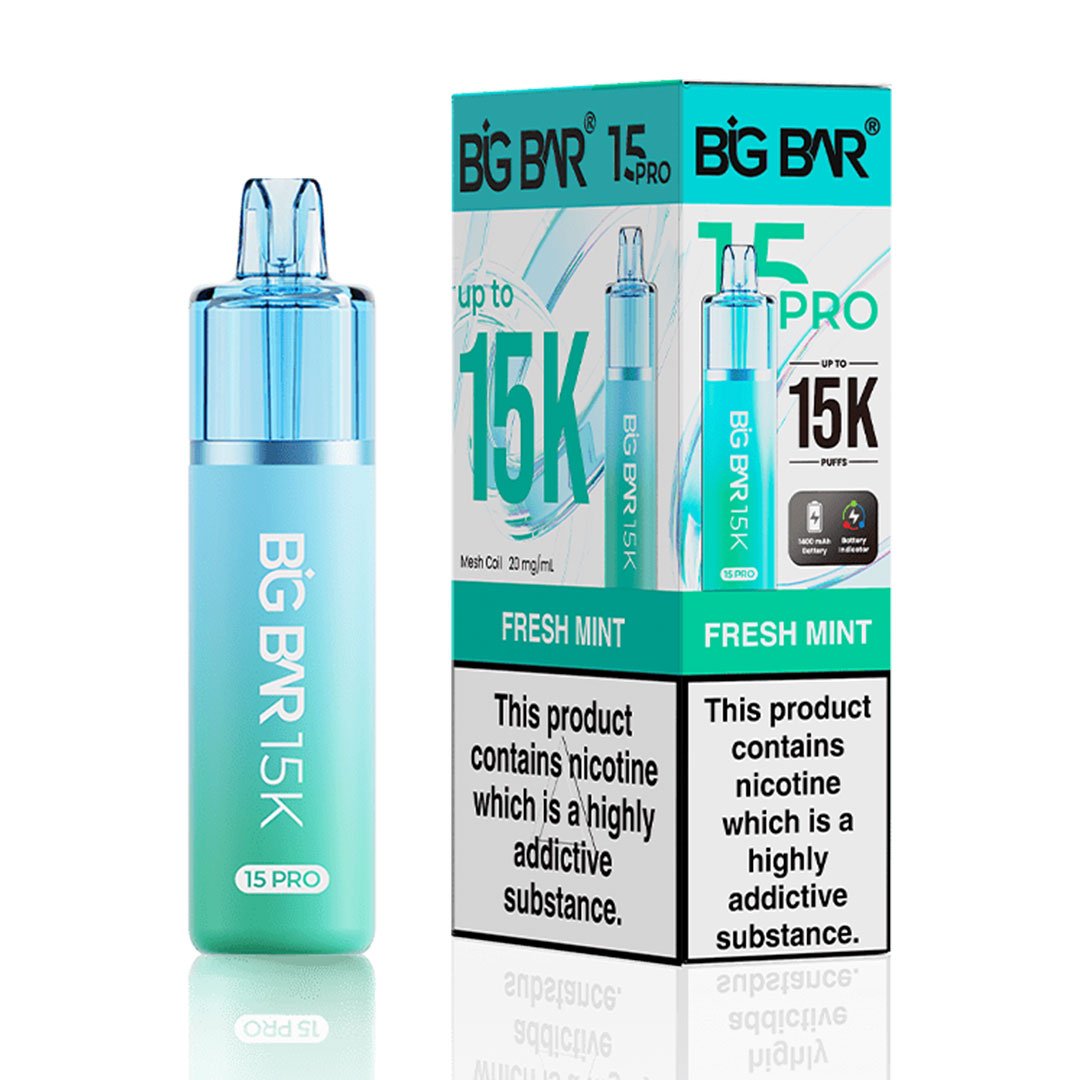 Big Bar Pro 15K Prefilled Pod Kit - Fresh Mint