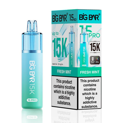 Big Bar Pro 15K Prefilled Pod Kit - Fresh Mint