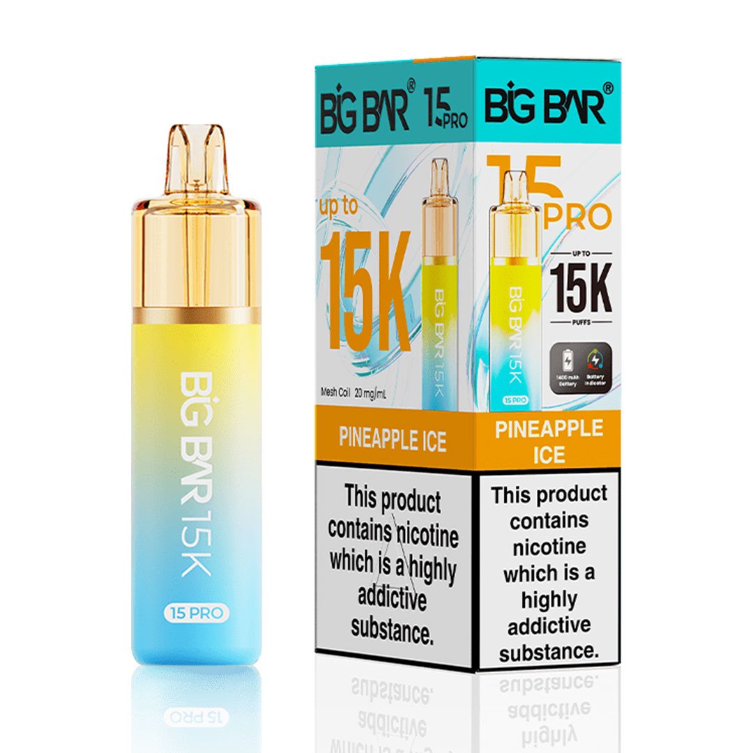Big Bar Pro 15K Prefilled Pod Kit - Pineapple Ice