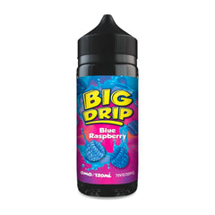 Big Drip Blue Raspberry 120ml E Liquid By Doozy Vape