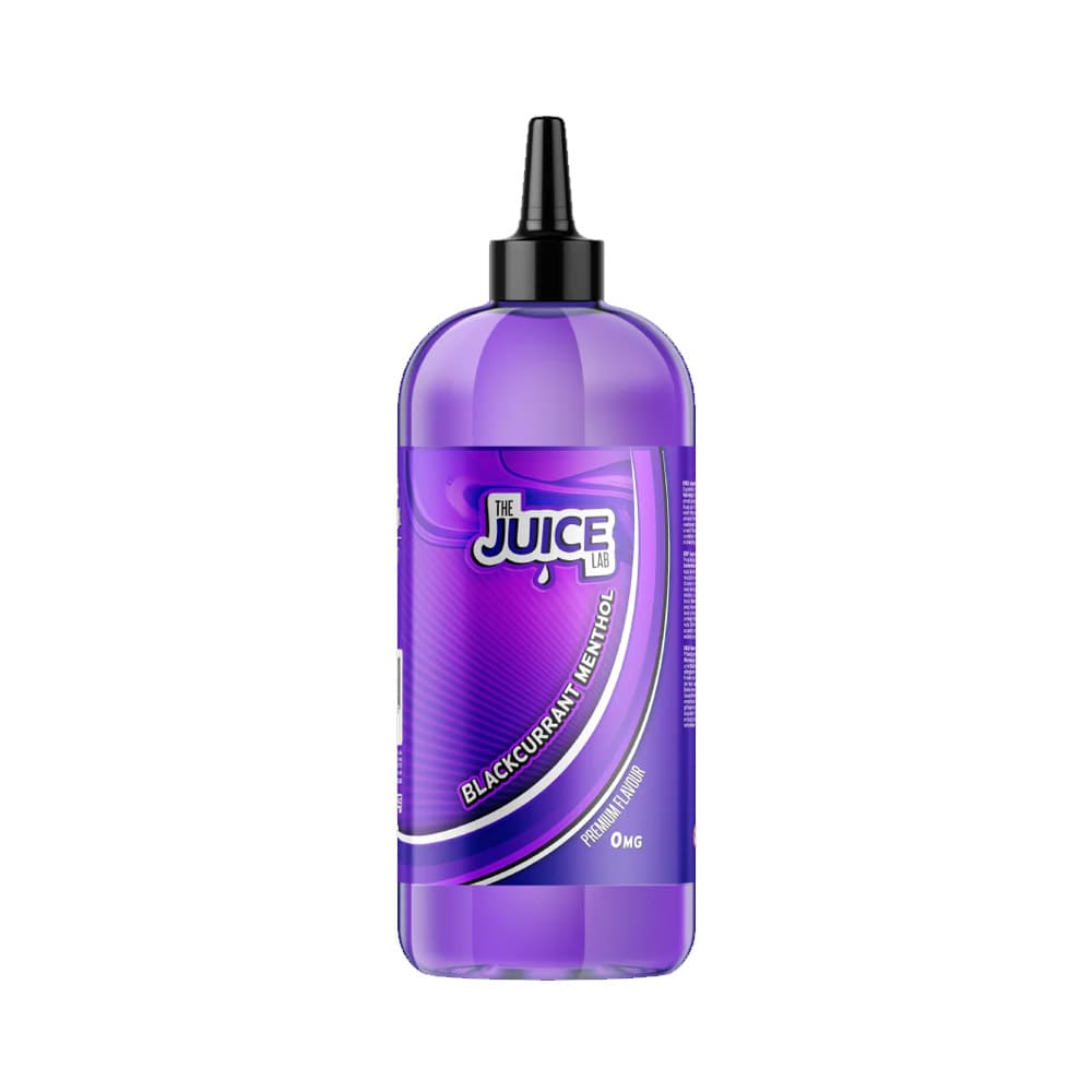 Blackcurrant Menthol 500ml Shortfill E-liquid by The Juice Lab