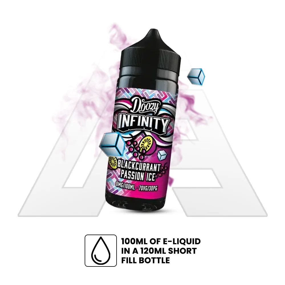 Blackcurrant_Passion_Ice_Doozy_Infinity_100ml_7030_Shortfill_E_Liquid_ _Bottle_size
